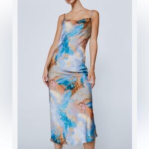 Abstract Color Dress Micas